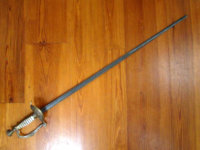 A U.S. Artillery Officer's Sword with rare "Indian Princess" pommel circa 1821-1850 — image 2